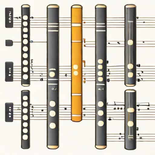 Notes Played On A Descant Recorder