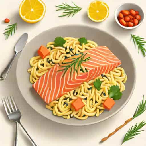Nutrient Matters Salmon Orzo