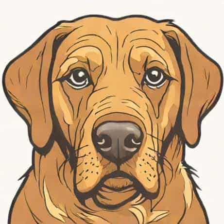 Old Dog Has Snotty Nose