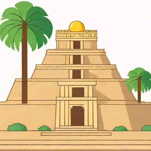 One Important Building In Tenochtitlan