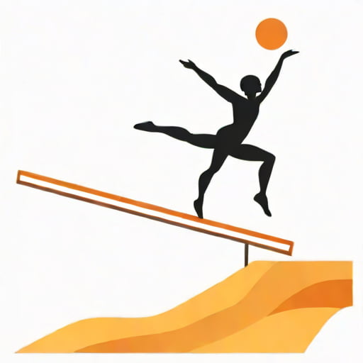 One Who Performs Daring Gymnastic Feats