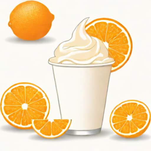 Orange Fluff With Greek Yogurt
