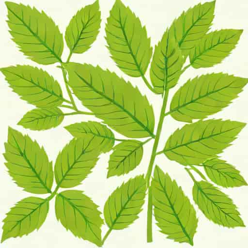 Oregano Leaf Venation