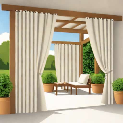 Outdoor Curtains For Pergola
