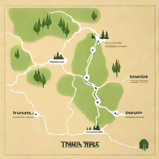 Palouse To Cascades Trail Map
