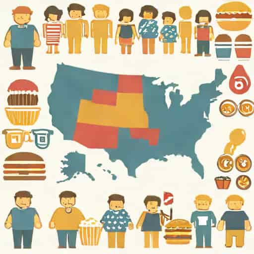 Percentage Of Obese Americans