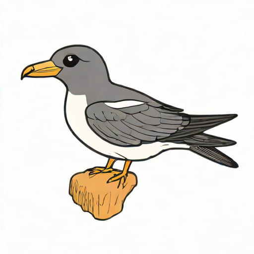 Peruvian Diving Petrel
