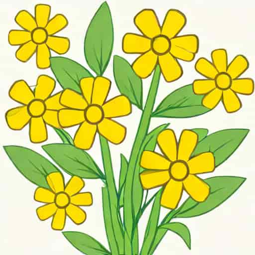 Plant With Showy Yellow Flowers Crossword Clue