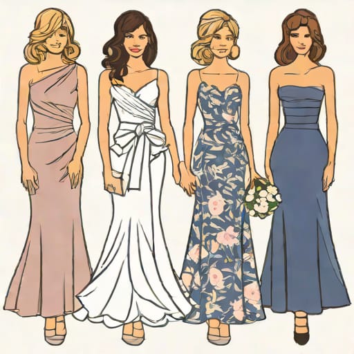 Pretty Lavish Bridesmaid Dresses