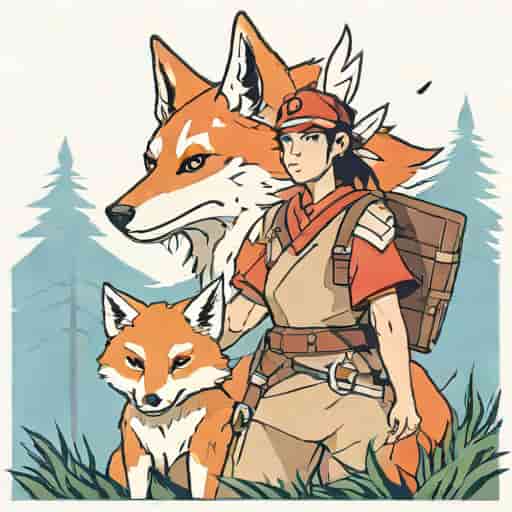 Princess Mononoke Foxfire