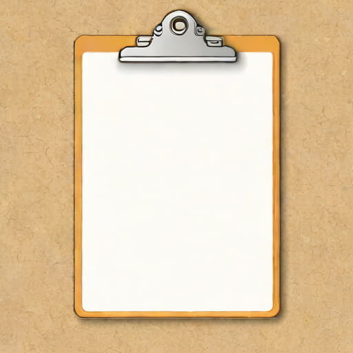 Q Connect Masonite Clipboard
