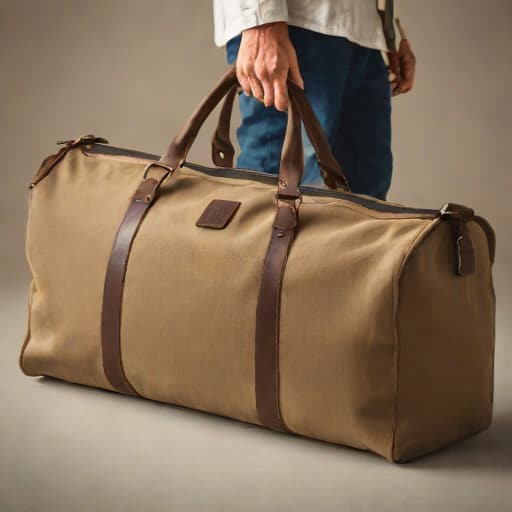 Quadra Heritage Waxed Canvas Holdall