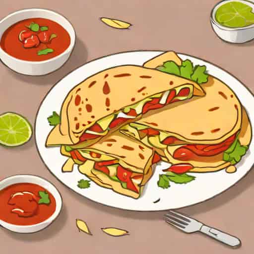 Quesadilla With Rotisserie Chicken