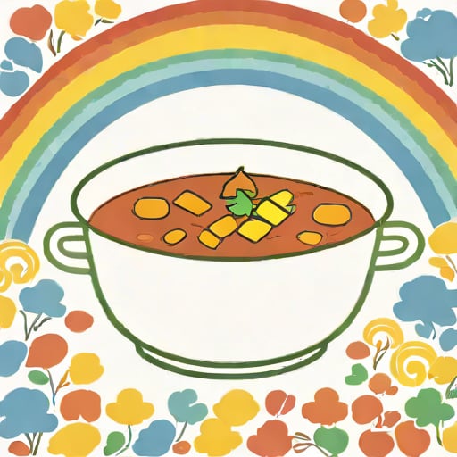 Rainbow Stew By Cathryn Falwell