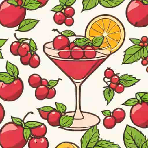 Receita Cosmopolitan Com Xarope De Cranberry