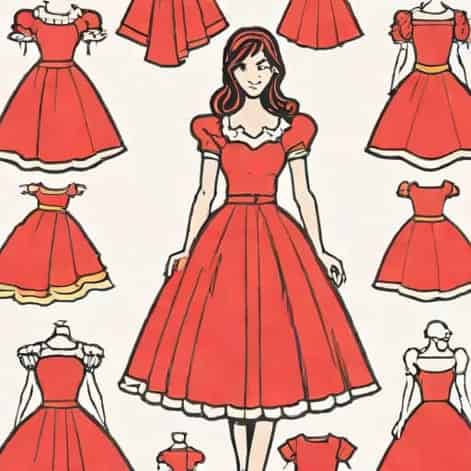Red Lavish Alice Dress