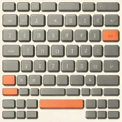 Retro Mechanical Keyboard