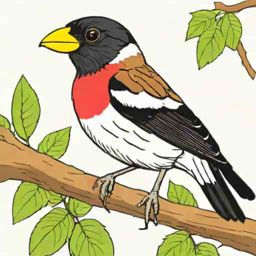 Rose Breasted Grosbeak Kentucky