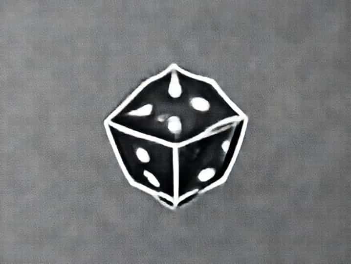 Sharp Edge Polyhedral Dice
