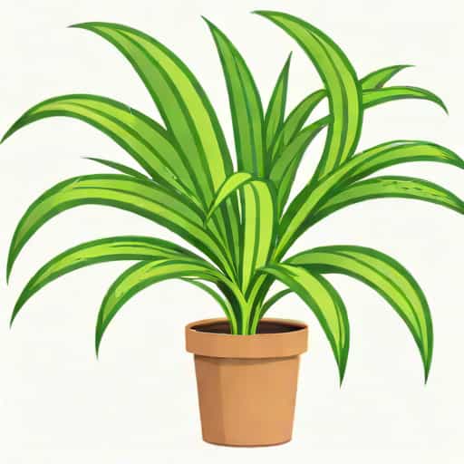 Spider Plant Grown Hydroponically