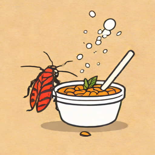 Sprinkling Baking Soda To Kill Roaches