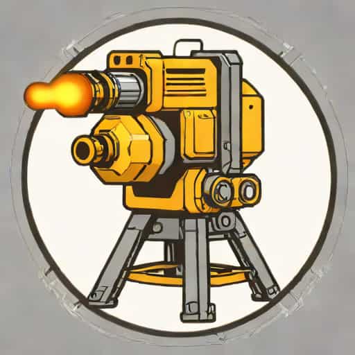 Survivor Io Laser Gatling