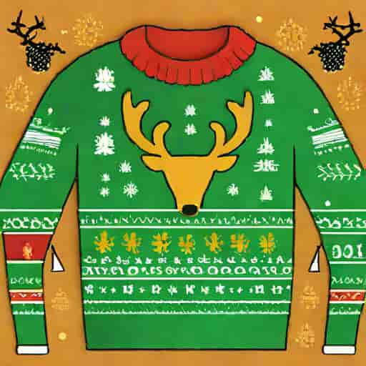 Ugly Christmas Sweater Filthy Animal