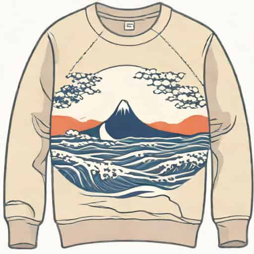 Uniqlo Hokusai Sweatshirt