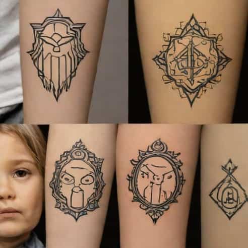 Unique Tattoos For Godchildren
