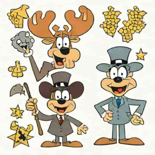 Universal Studios Rocky And Bullwinkle