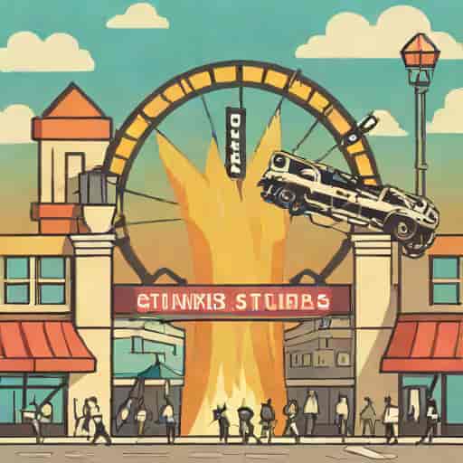 Universal Studios Stunt Show