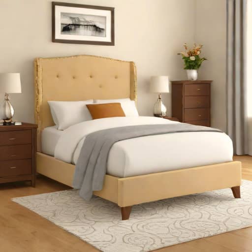 Upholstered Bed Pottery Barn