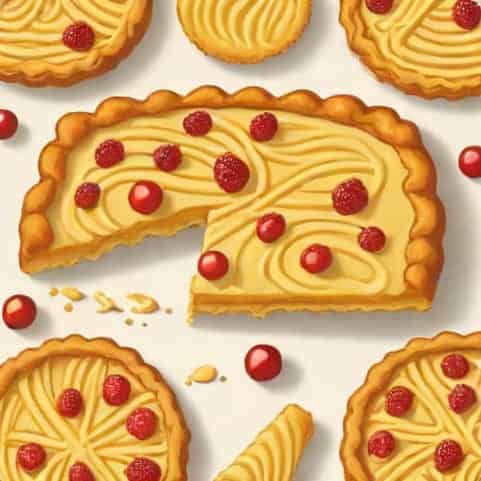 Upside Down Puff Pastry Tart