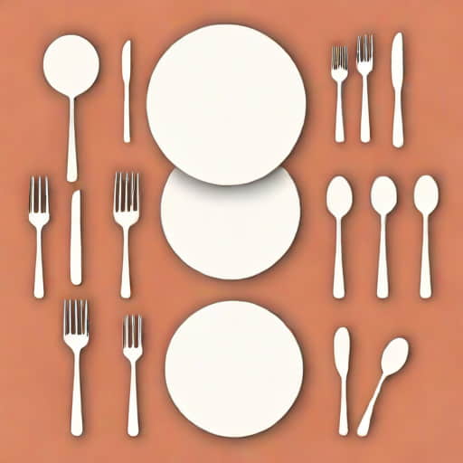 Utensils Chinaware Silverware Glassware
