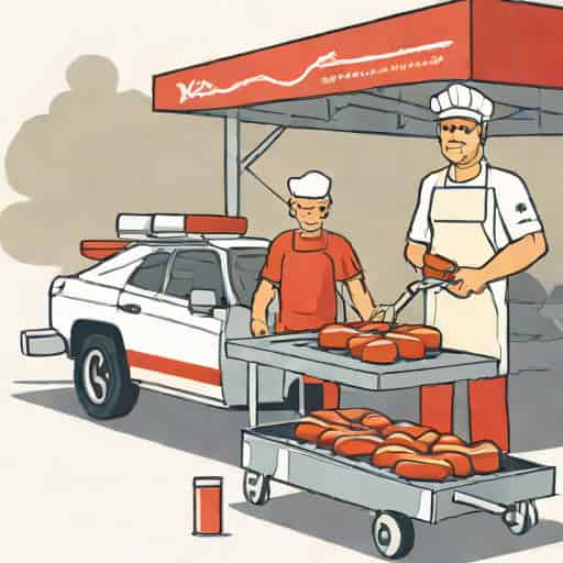 Valtteri Bottas Sausage Sizzle