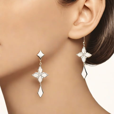 Van Cleef Dangle Earrings