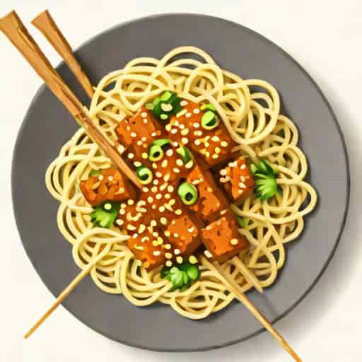Vegan Satay Noodles