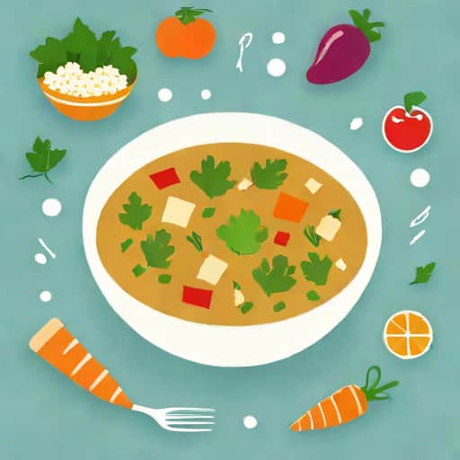 Vegetable Soup With Leftover Veggies