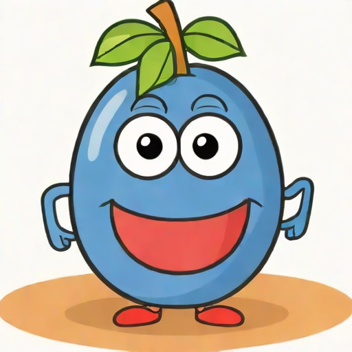 Veggietales Madame Blueberry