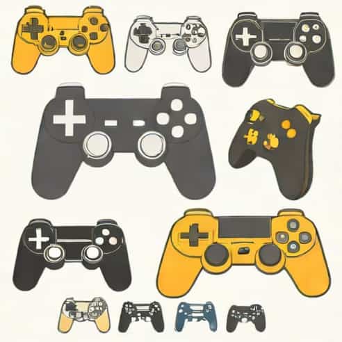 Video Game Controllers Joystick