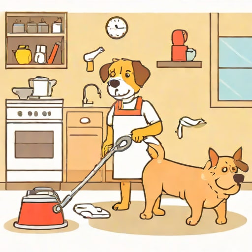 Video Of Dog Doing Housework