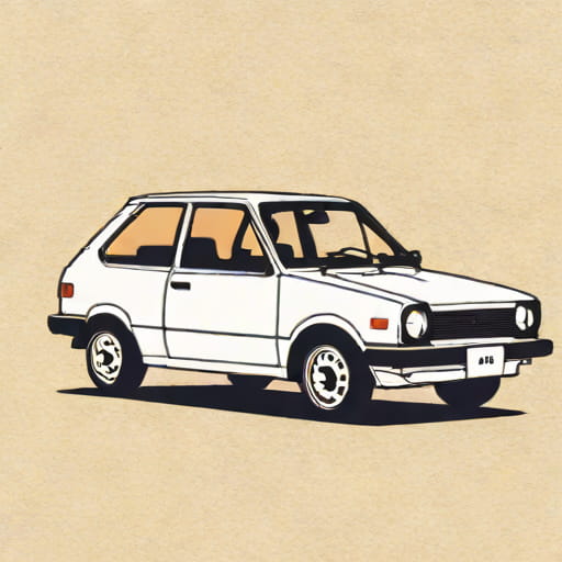 Vintage Toyota Starlet For Sale