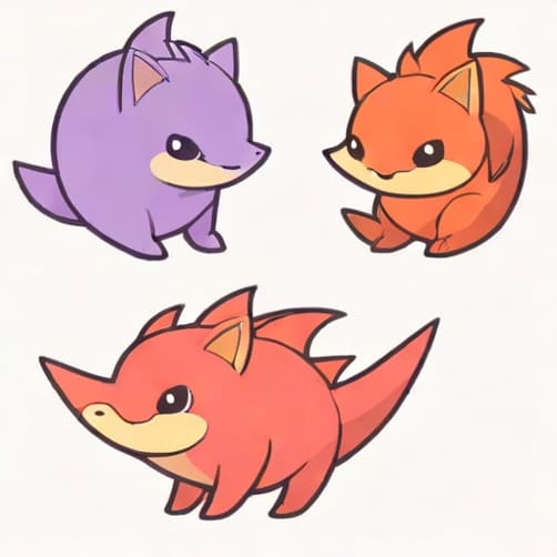 Violet And Scarlet Starters