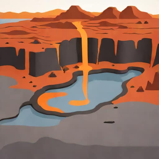 What Are Lava Dammed Lakes