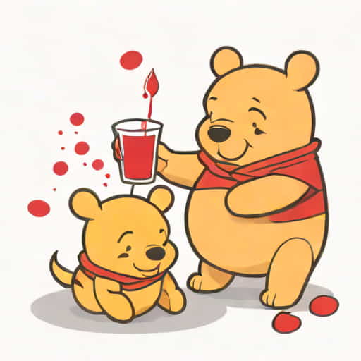 Winnie The Pooh Blood And Honey Piglet