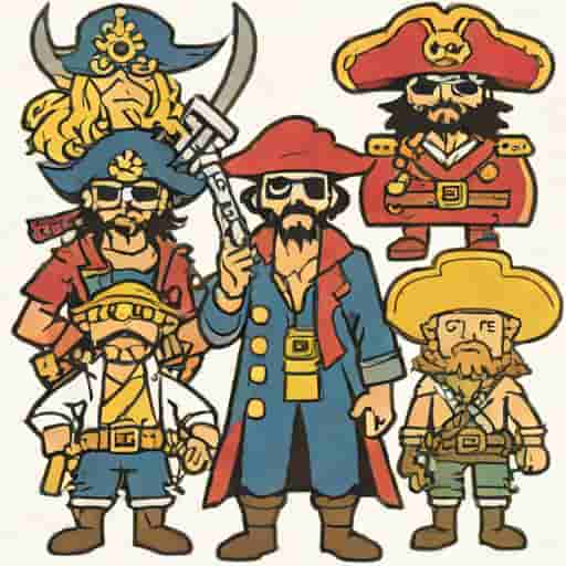 Xander And The Peace Pirates Members