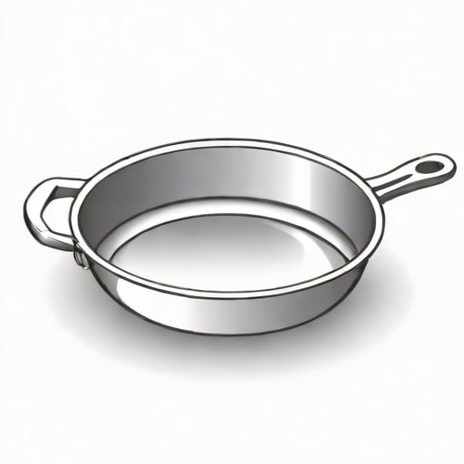 Xl Stainless Steel Pan