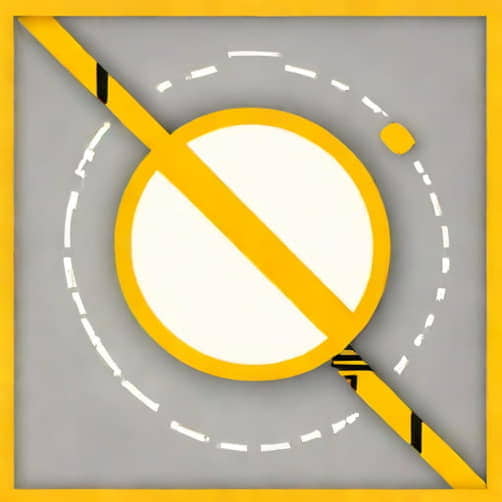 Yellow Box Road Marking