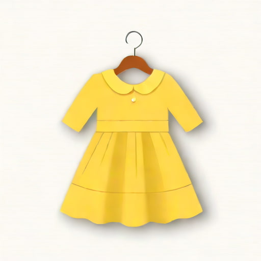 Yellow Christening Dress