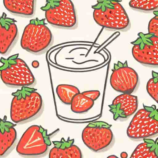 Yogurt Strawberry Bites